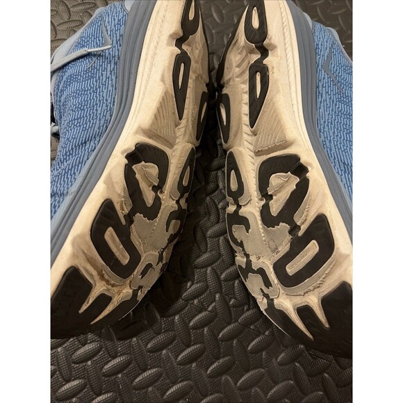 Hoka One One Gaviota 5 Running Shoes Men 12.5 Blue Comfort Walking Sneaker
